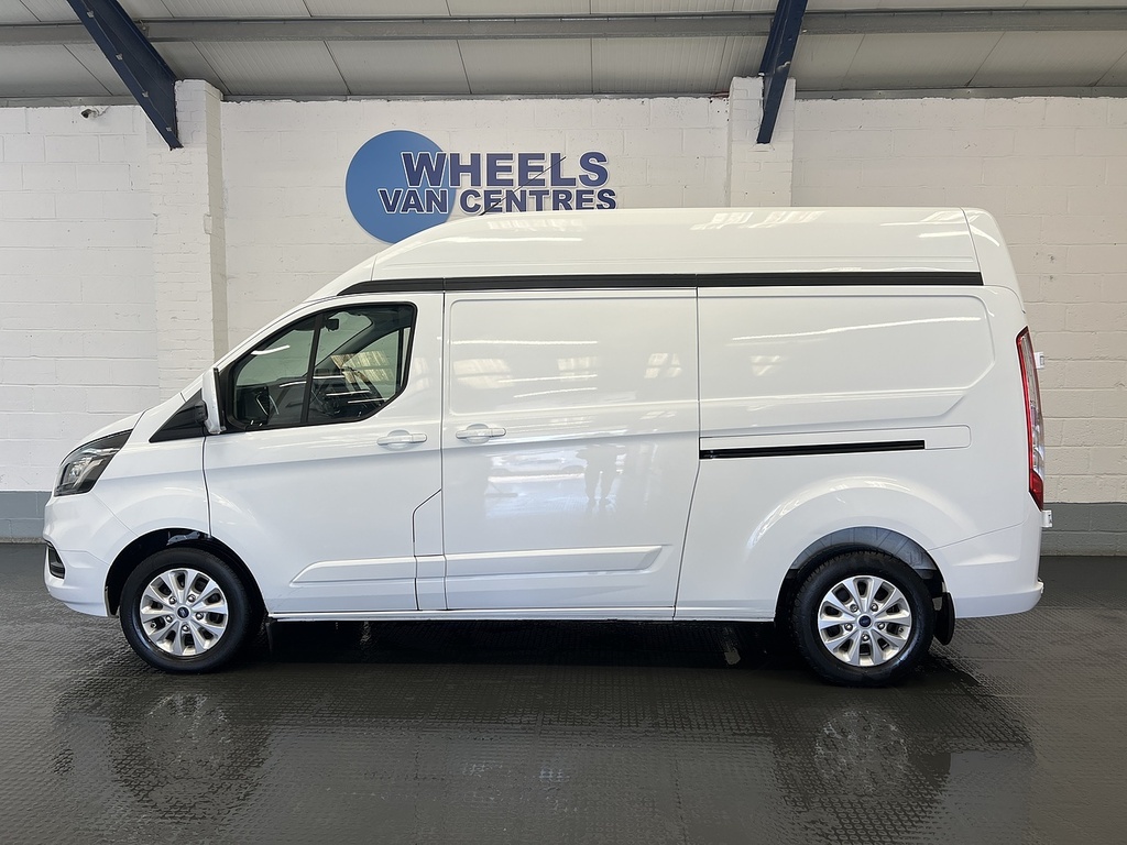 Ford Transit Custom 2.0 300 Ecoblue Mhev Limited Panel Van MT72VDY White #2