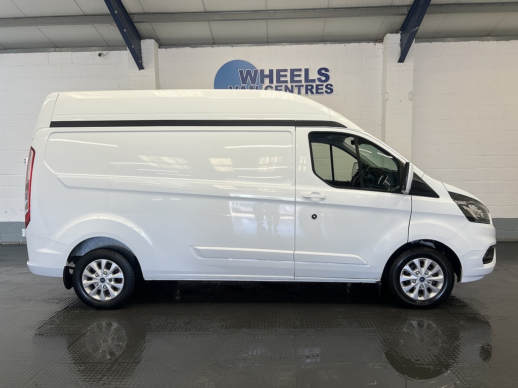 Ford Transit Custom 2.0 300 Ecoblue Mhev Limited Panel Van MT72VDY White #6