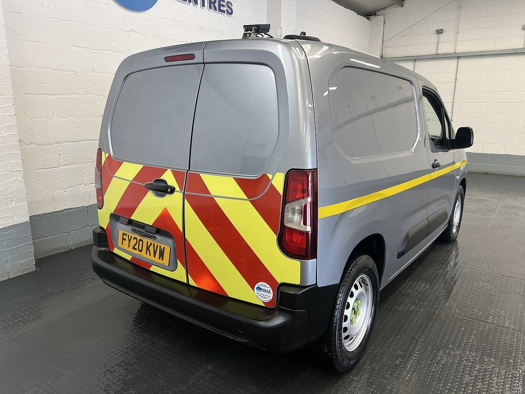 Peugeot Partner 1.5 Bluehdi 1000 Grip Standard Panel Van Diese Grey #5