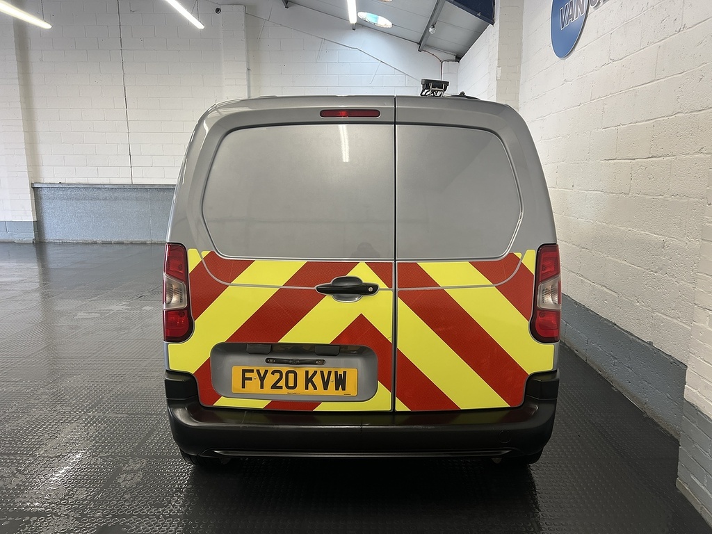 Peugeot Partner 1.5 Bluehdi 1000 Grip Standard Panel Van Diese Grey #4