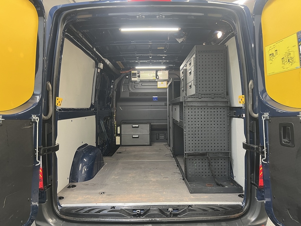 Mercedes-Benz Sprinter 2.1 316 Cdi Panel Van Awd L2 H1 WP69AXA Blue #3