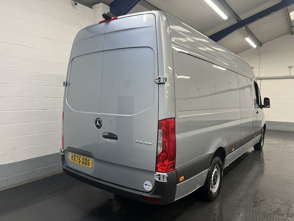 Mercedes-Benz Sprinter 2.0 315 Cdi Pro Panel Van G-tronic Rwd Silver #5