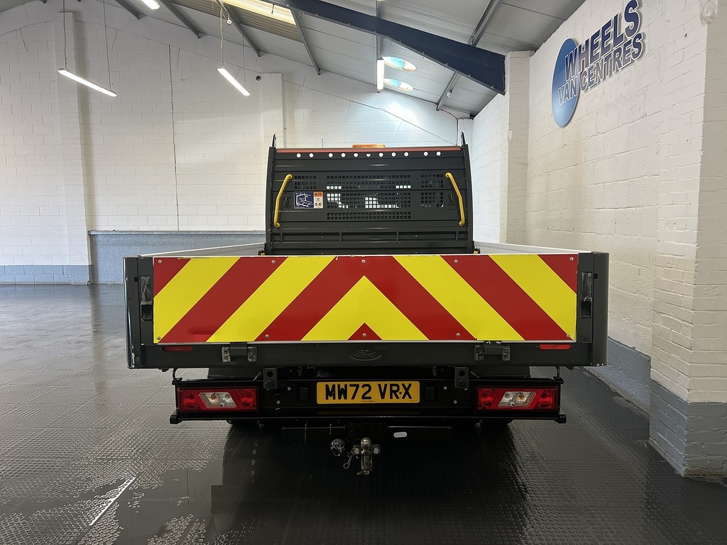Ford Transit Custom 350 Ecoblue Leader 2.0 Dropside MW72VRX White #4
