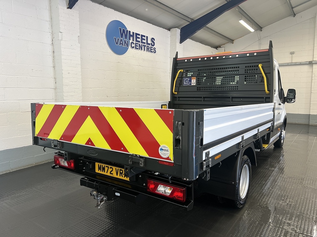 Ford Transit Custom 350 Ecoblue Leader 2.0 Dropside MW72VRX White #5