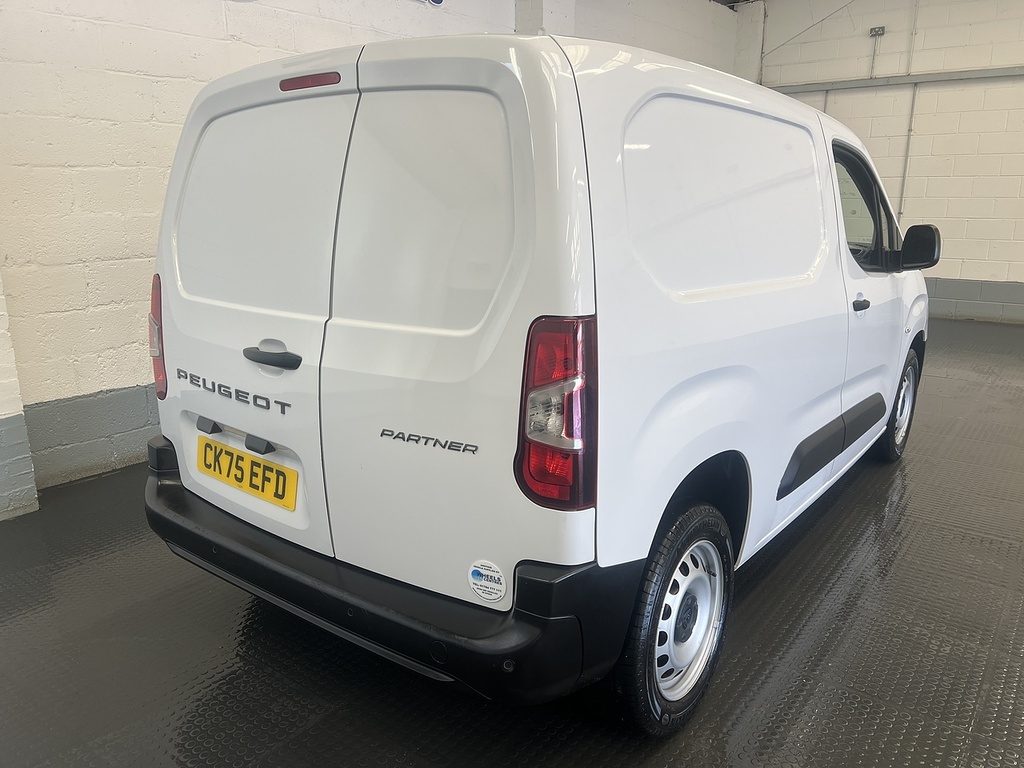 Peugeot Partner 1.5 Bluehdi 1000 Professional-plus Standard Panel CK75EFD White #5