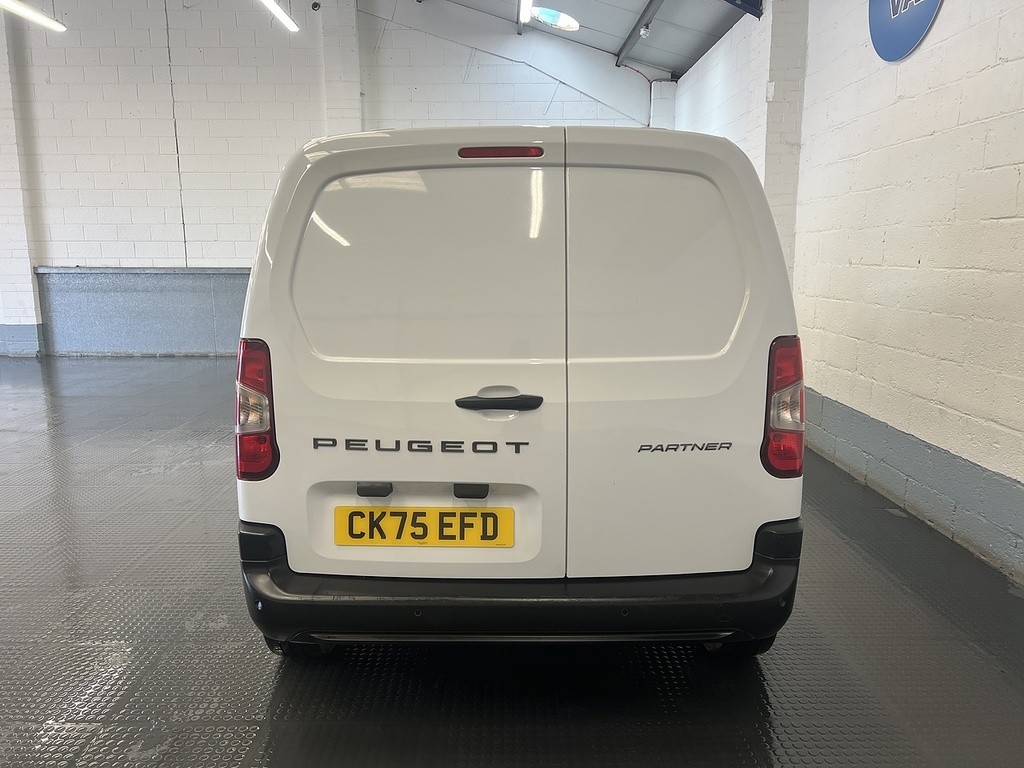 Peugeot Partner 1.5 Bluehdi 1000 Professional-plus Standard Panel CK75EFD White #4