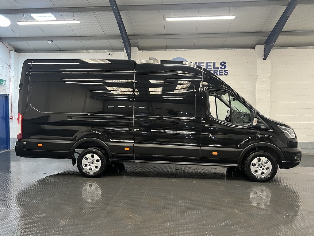 Ford Transit Custom 2.0 350 Ecoblue Limited Panel Van Manua WN75GWY Black #6
