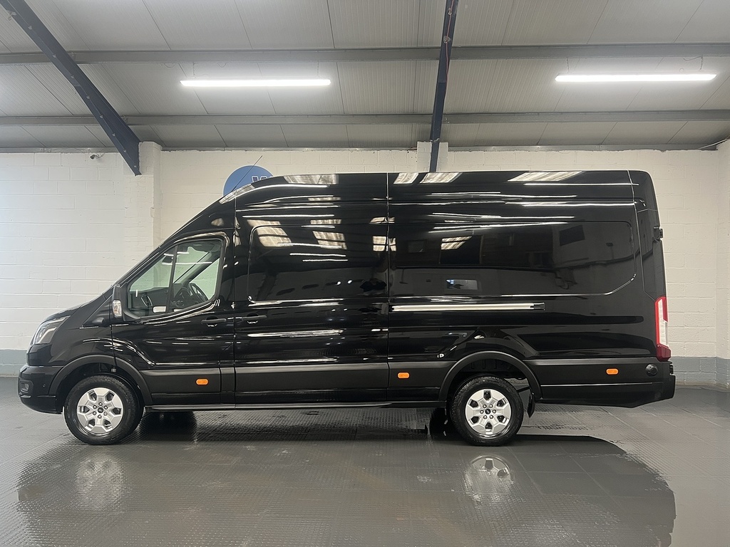 Ford Transit Custom 2.0 350 Ecoblue Limited Panel Van Manua WN75GWY Black #2