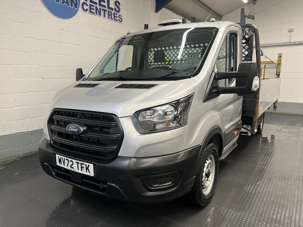 Ford Transit Custom 2.0 350 Ecoblue Hd Leader L4dropside M WV72TFK Silver