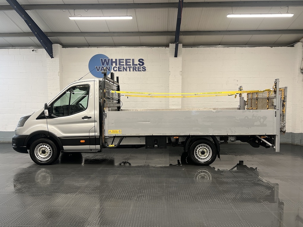 Ford Transit Custom 2.0 350 Ecoblue Hd Leader L4dropside M WV72TFK Silver #2