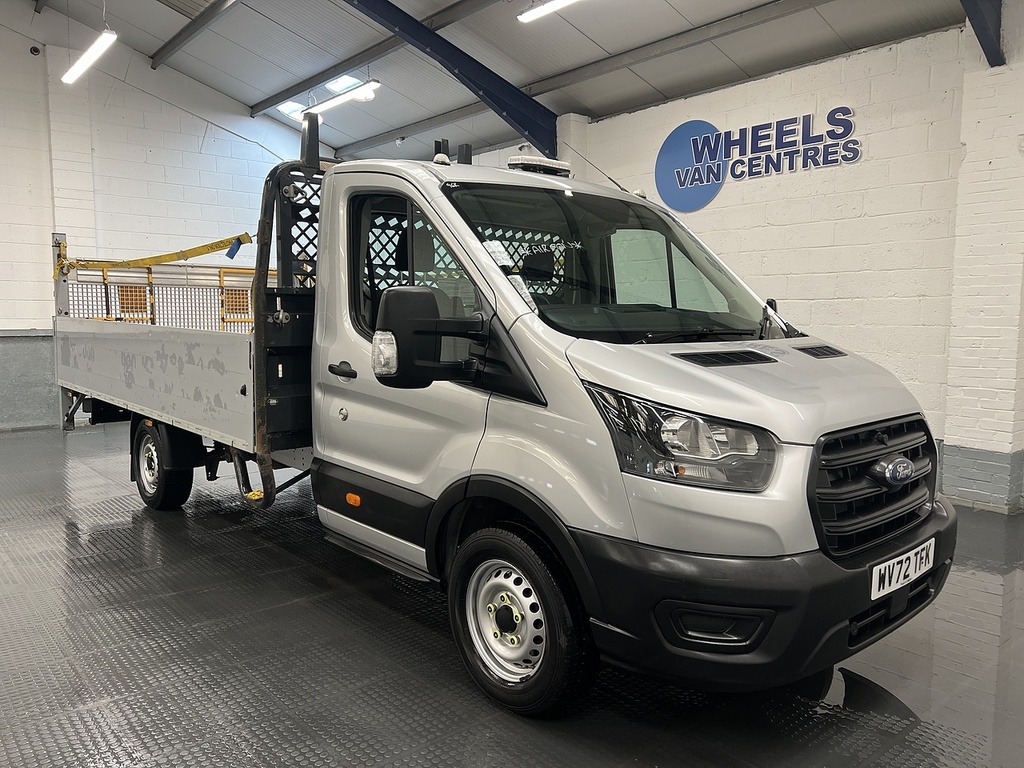 Ford Transit Custom 2.0 350 Ecoblue Hd Leader L4dropside M WV72TFK Silver #6