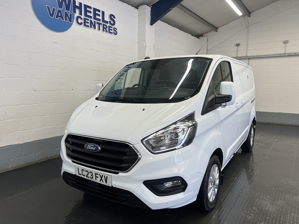Ford Transit Custom 2.0 300 Ecoblue Limited Panel Van Manua LC23FXV White