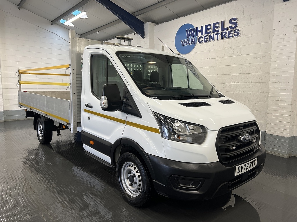 Ford Transit Custom Transit L4 Srw Dropside 2.0 DV72RVY White #4