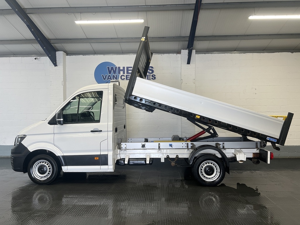 Volkswagen Crafter 2.0 Tdi Cr35 Startline Tipper Fw White #2