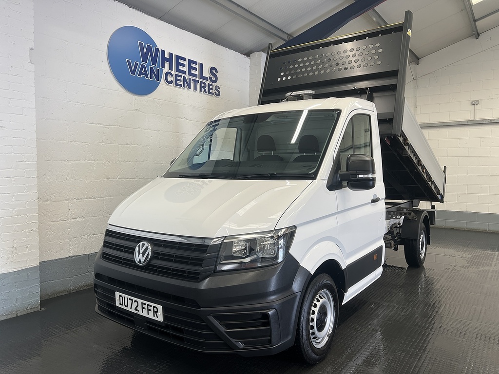 Volkswagen Crafter 2.0 Tdi Cr35 Startline Tipper Fw White