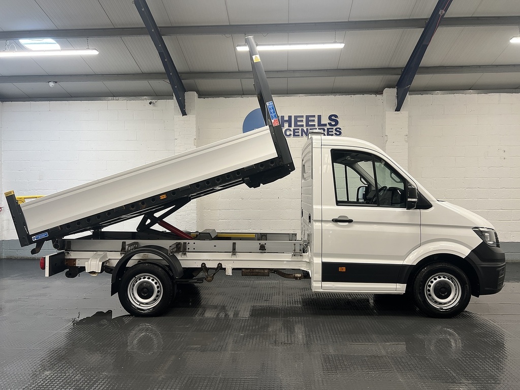 Volkswagen Crafter 2.0 Tdi Cr35 Startline Tipper Fw White #4