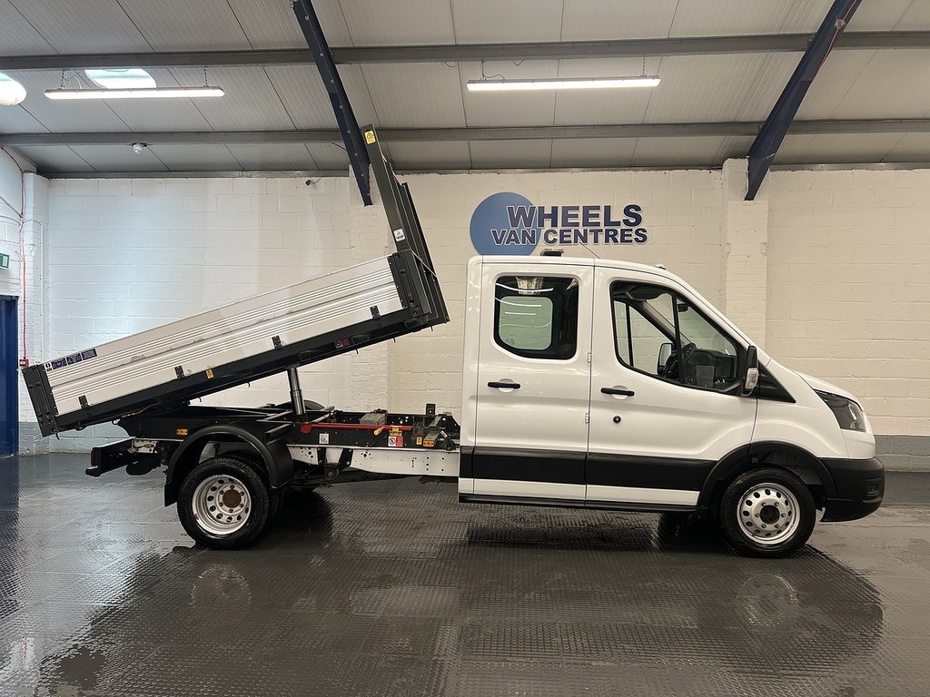 Ford Transit Custom 350 Ecoblue Leader 2.0 Tipper SN23KUE White #5