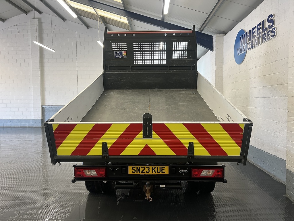 Ford Transit Custom 350 Ecoblue Leader 2.0 Tipper SN23KUE White #3