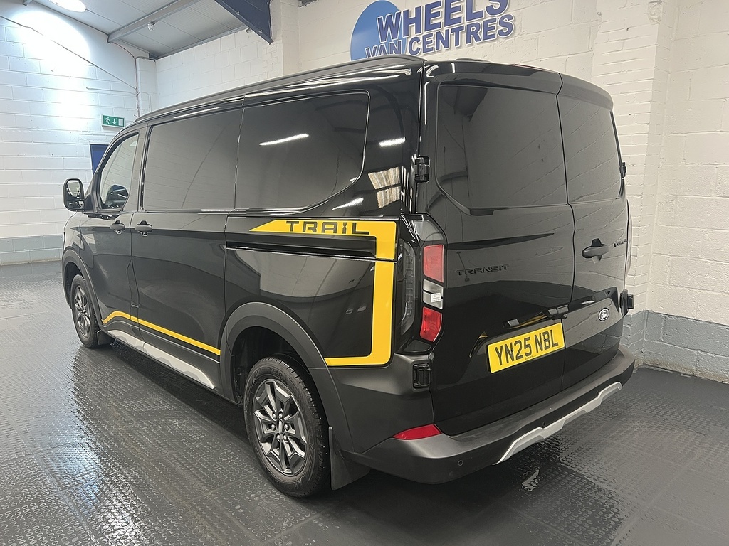 Ford Transit Custom 2.0 320 Ecoblue Trail Panel Van YN25NBL Black #3