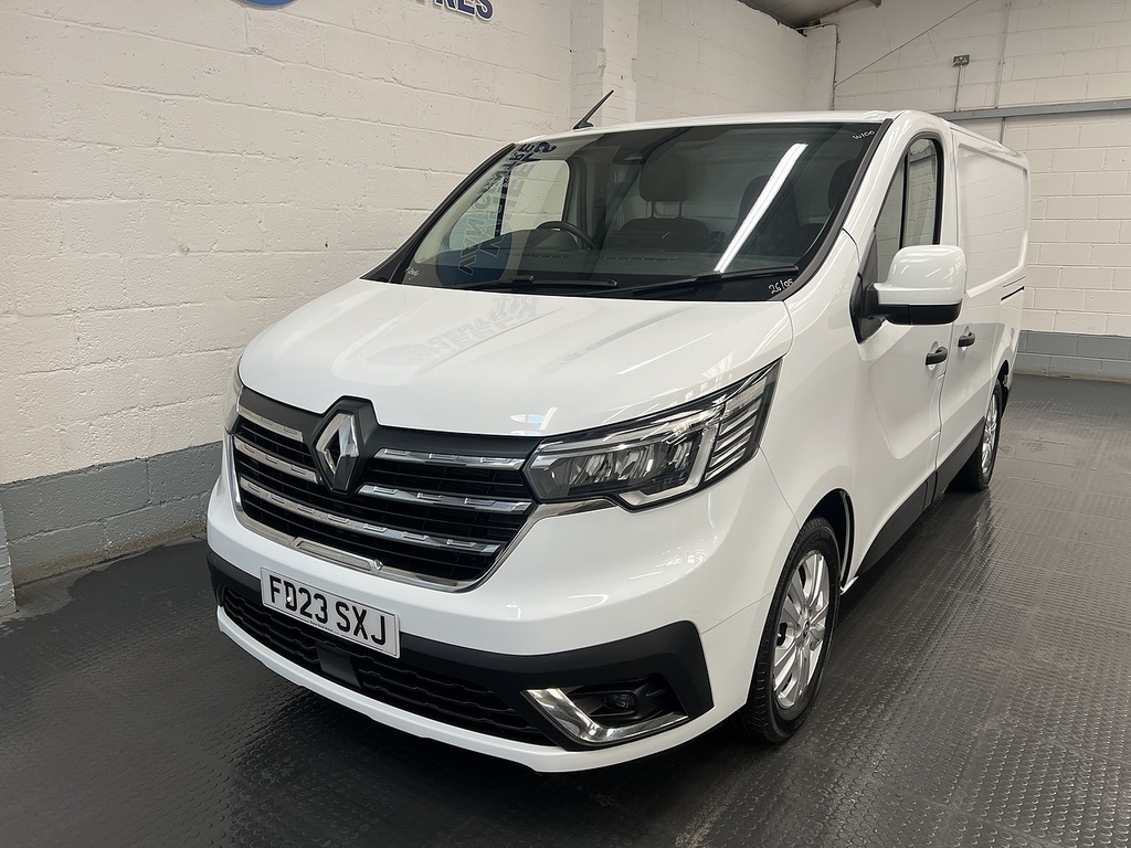 Renault Trafic 2.0 Dci Blue Sl30 Extra Panel Van Manua White