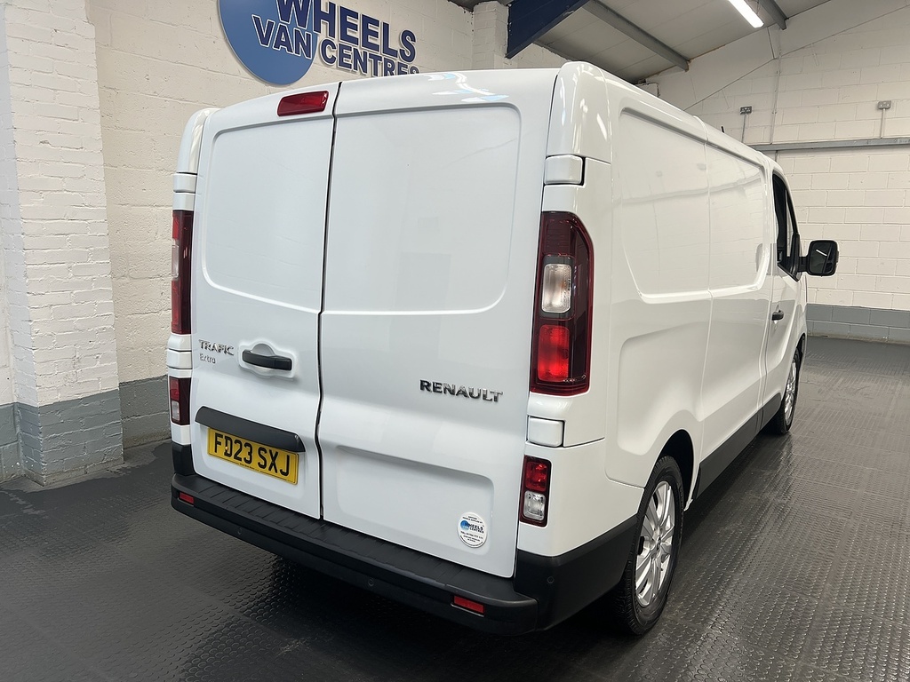Renault Trafic 2.0 Dci Blue Sl30 Extra Panel Van Manua FD23SXJ White #5