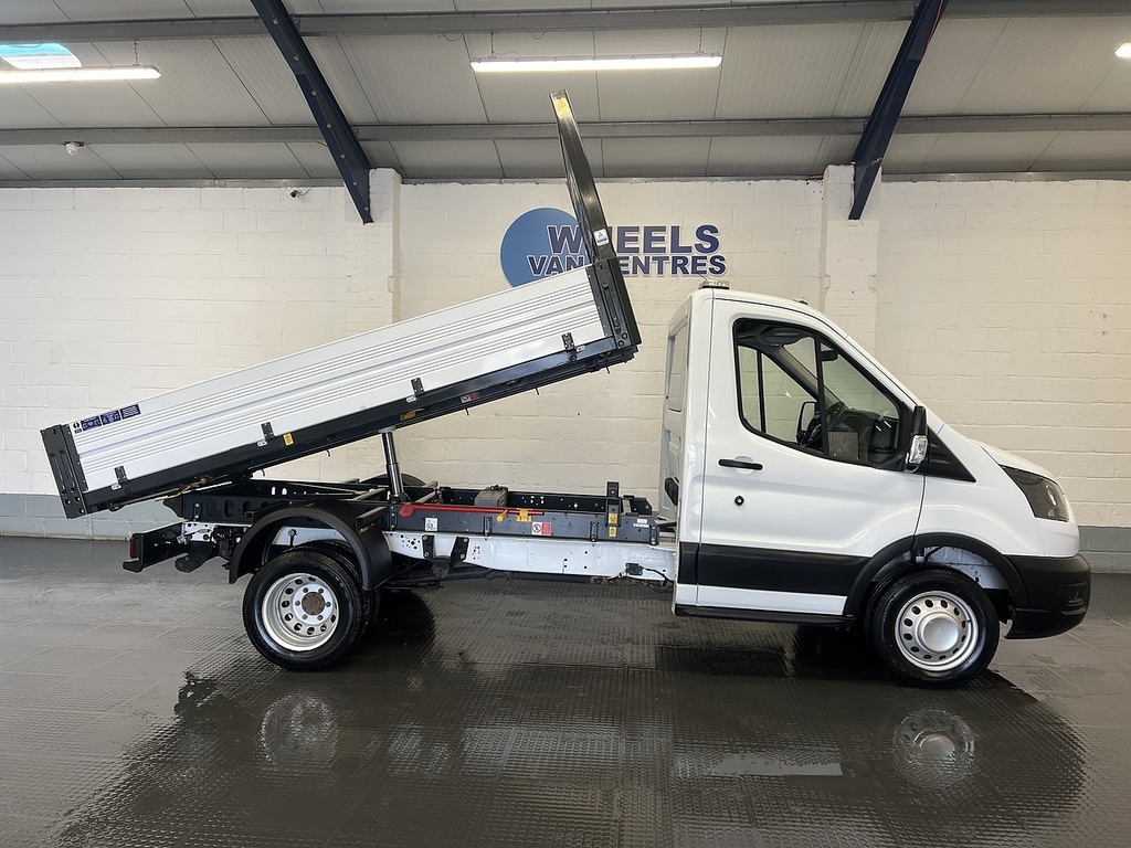Ford Transit Custom 350 Ecoblue Leader L2 Trw Tipper 2.0 Tipper Ma BJ23TTK White #5