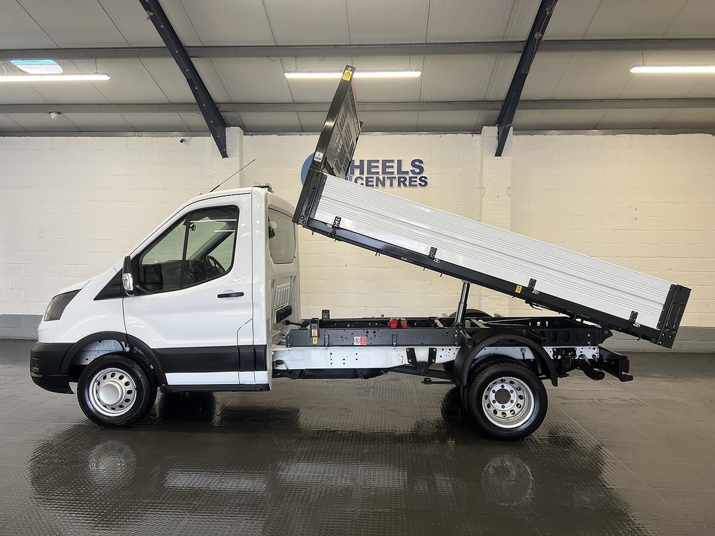 Ford Transit Custom 350 Ecoblue Leader L2 Trw Tipper 2.0 Tipper Ma BJ23TTK White #2