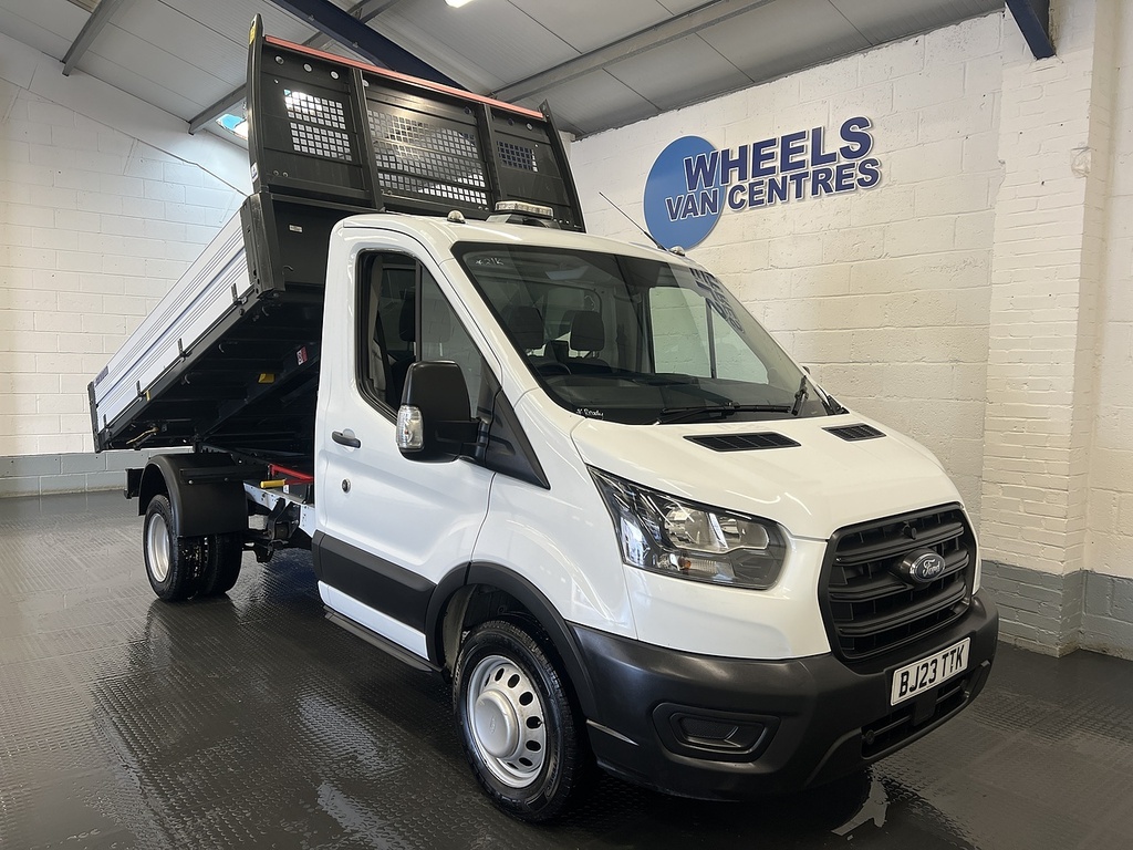 Ford Transit Custom 350 Ecoblue Leader L2 Trw Tipper 2.0 Tipper Ma BJ23TTK White #6