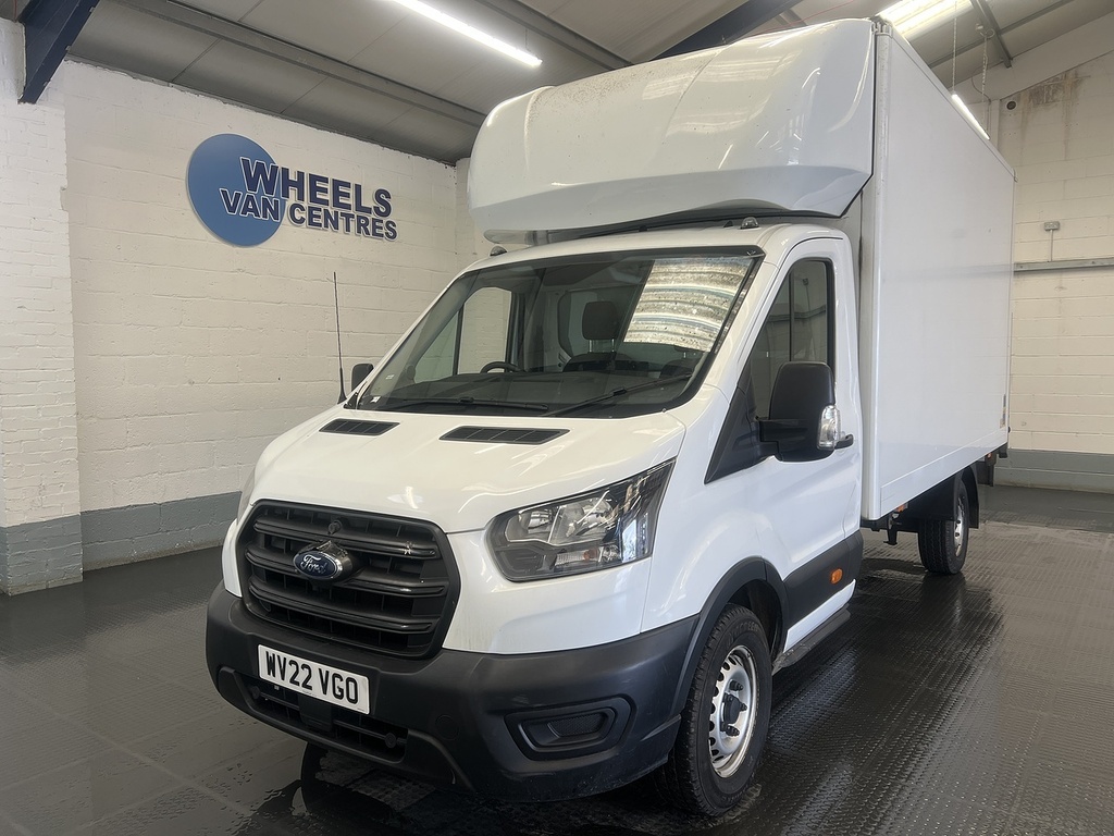 Ford Transit Custom 350 Ecoblue Leader 2.0 Luton WV22VGO White