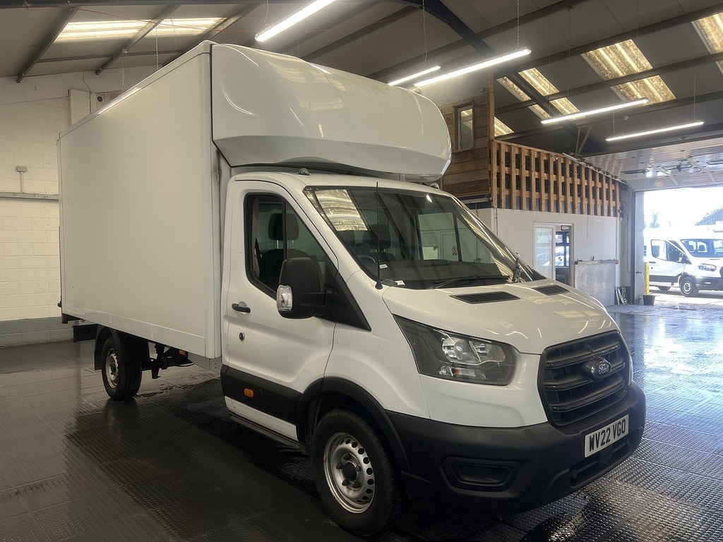 Ford Transit Custom 350 Ecoblue Leader 2.0 Luton WV22VGO White #3