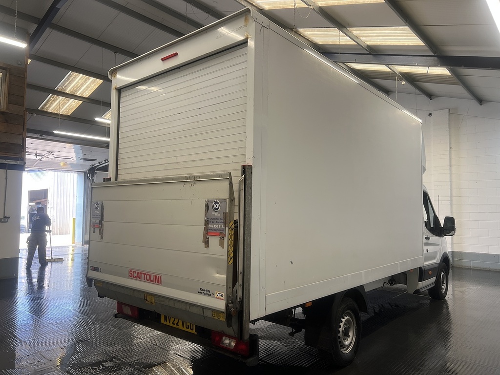 Ford Transit Custom 350 Ecoblue Leader 2.0 Luton WV22VGO White #2