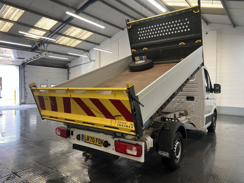 Volkswagen Crafter Crafter Single Cab Euro 6 Tipper 2.0 Tipper Ma White #2