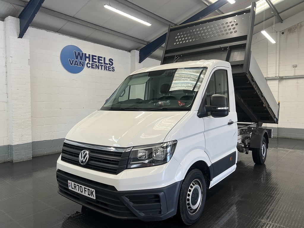 Volkswagen Crafter Crafter Single Cab Euro 6 Tipper 2.0 Tipper Ma White