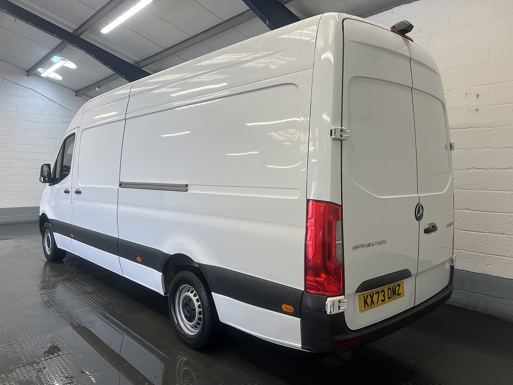 Mercedes-Benz Sprinter 2.0 315 Cdi Progressive Panel Van Manua KX73OMZ White #2