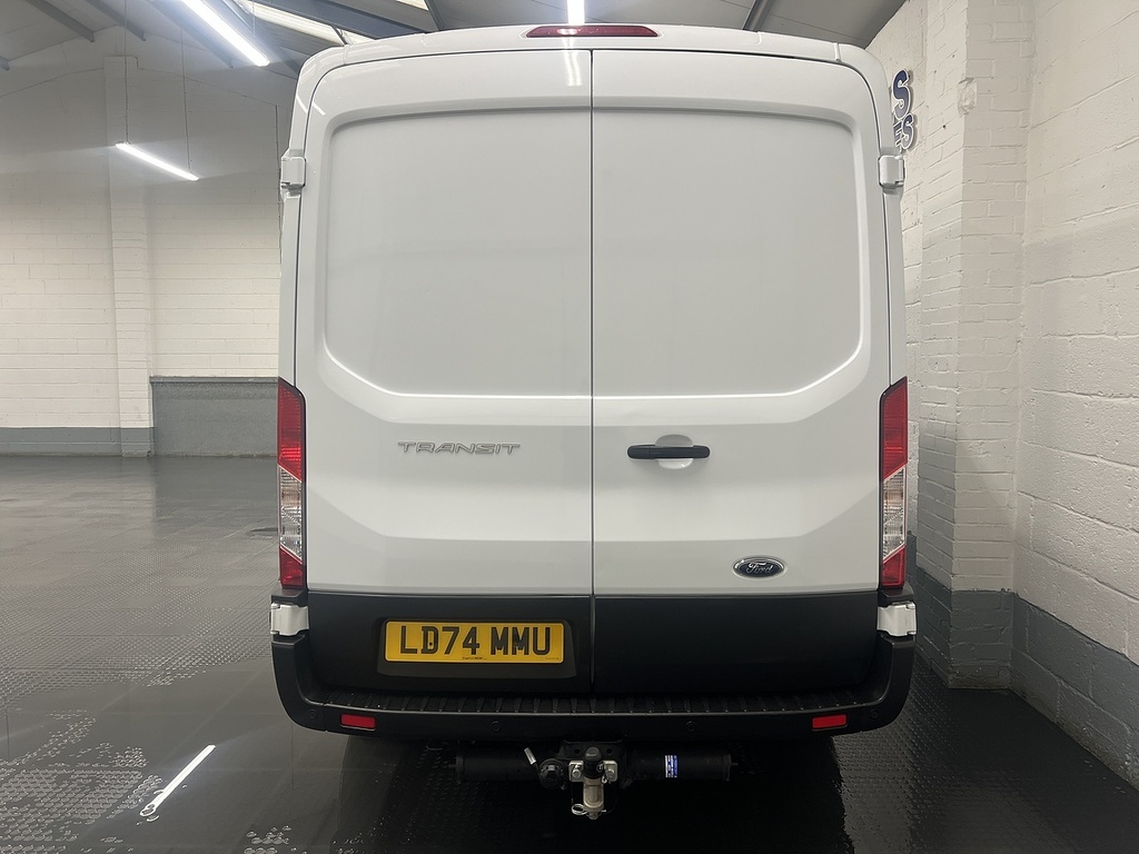 Ford Transit Custom 2.0 350 Ecoblue Trend Crew Van Double Cab Dies LD74MMU White #4