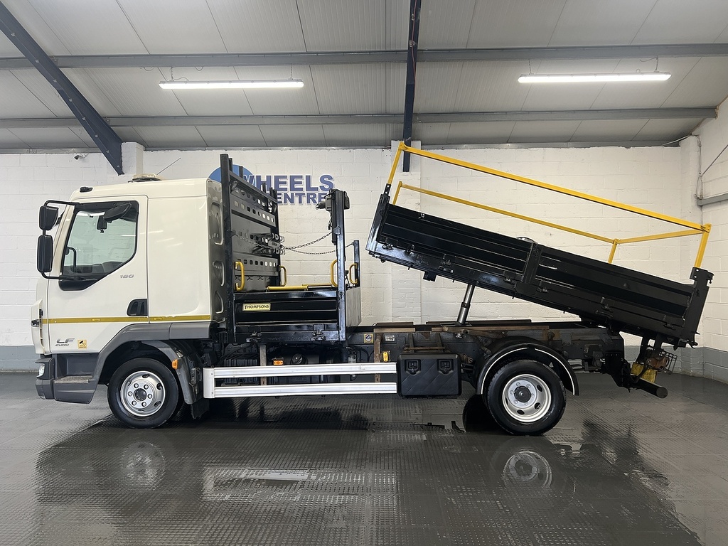 DAF All Models 280 Fa 18T Wilcox Tipper Green #2