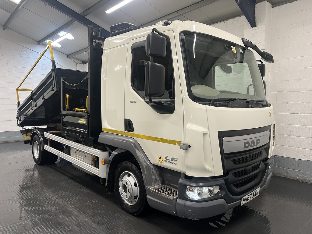 DAF All Models 280 Fa 18T Wilcox Tipper Green #5