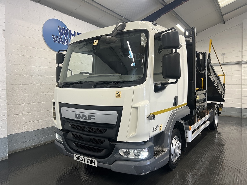 DAF All Models 280 Fa 18T Wilcox Tipper Green #1