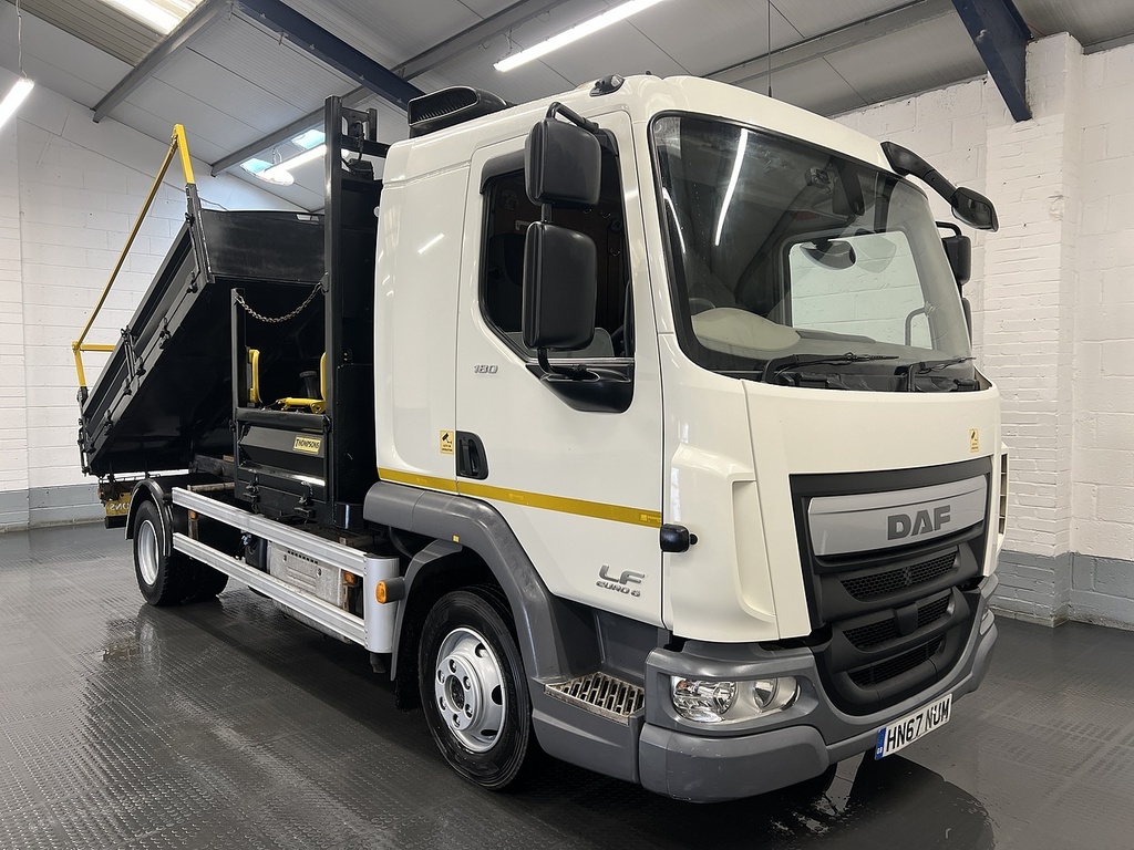DAF All Models Fa150 Euro 6 Ulez 7.5Ton Hgv 19Ft5 Grp Box With Ta White #6