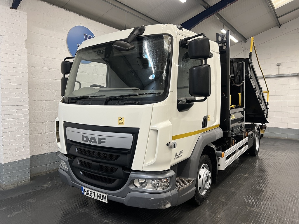DAF All Models Fa150 Euro 6 Ulez 7.5Ton Hgv 19Ft5 Grp Box With Ta White #1