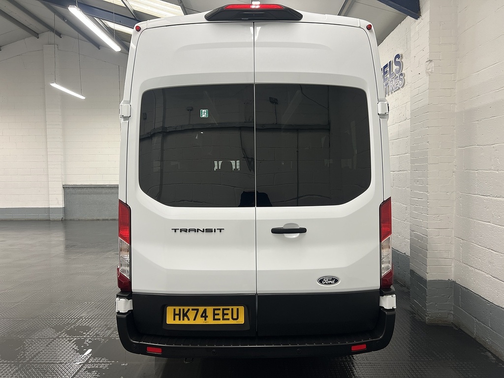 Ford Transit Custom 2.0 460 Ecoblue Leader Minibus Double Cab Dies HK74EEU White #4
