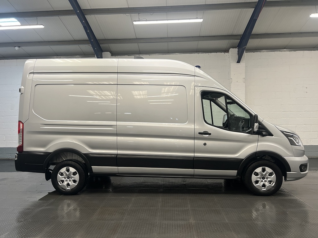 Ford Transit Custom 2.0 350 Ecoblue Limited Panel Van WN75GVZ Silver #6