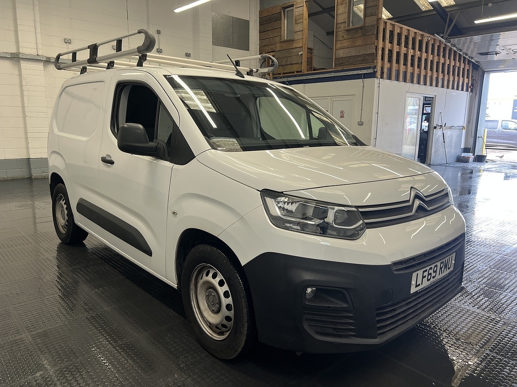 Citroen Berlingo 1.5 Bluehdi 1000 Worker M Panel Van Man White #4