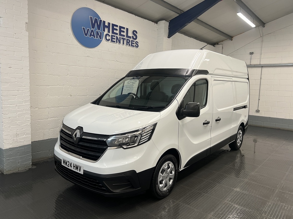 Renault Trafic 2.0 Dci Blue Lh30 Start Panel Van Manua White