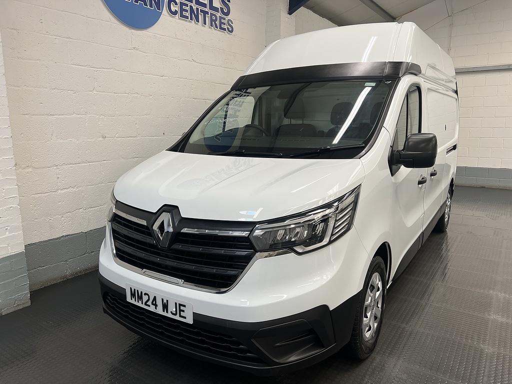 Renault Trafic 2.0 Dci Blue Lh30 Start Panel Van Manua White