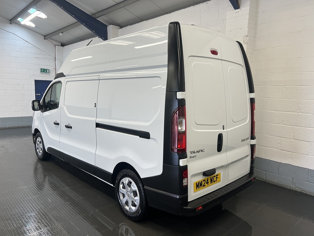 Renault Trafic 2.0 Dci Blue Lh30 Start Panel Van Manua MM24WCF White #3