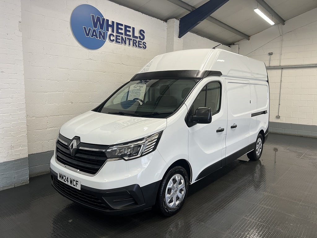 Renault Trafic 2.0 Dci Blue Lh30 Start Panel Van Manua White