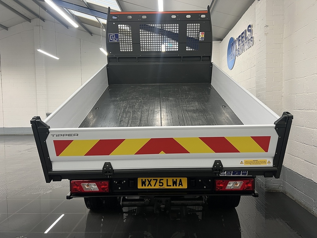 Ford Transit Custom 350 Ecoblue Leader 2.0 Tipper WX75LWA White #4