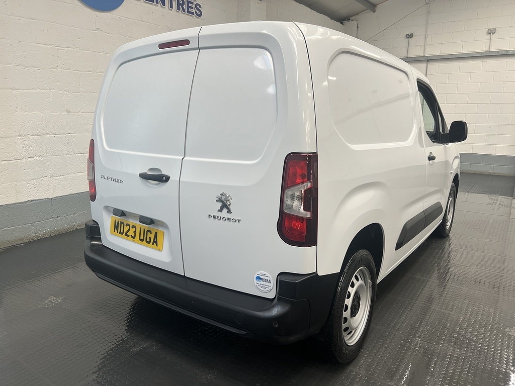 Peugeot Partner 1.5 Bluehdi 1000 Professional Premium Standard P MD23UGA White #5