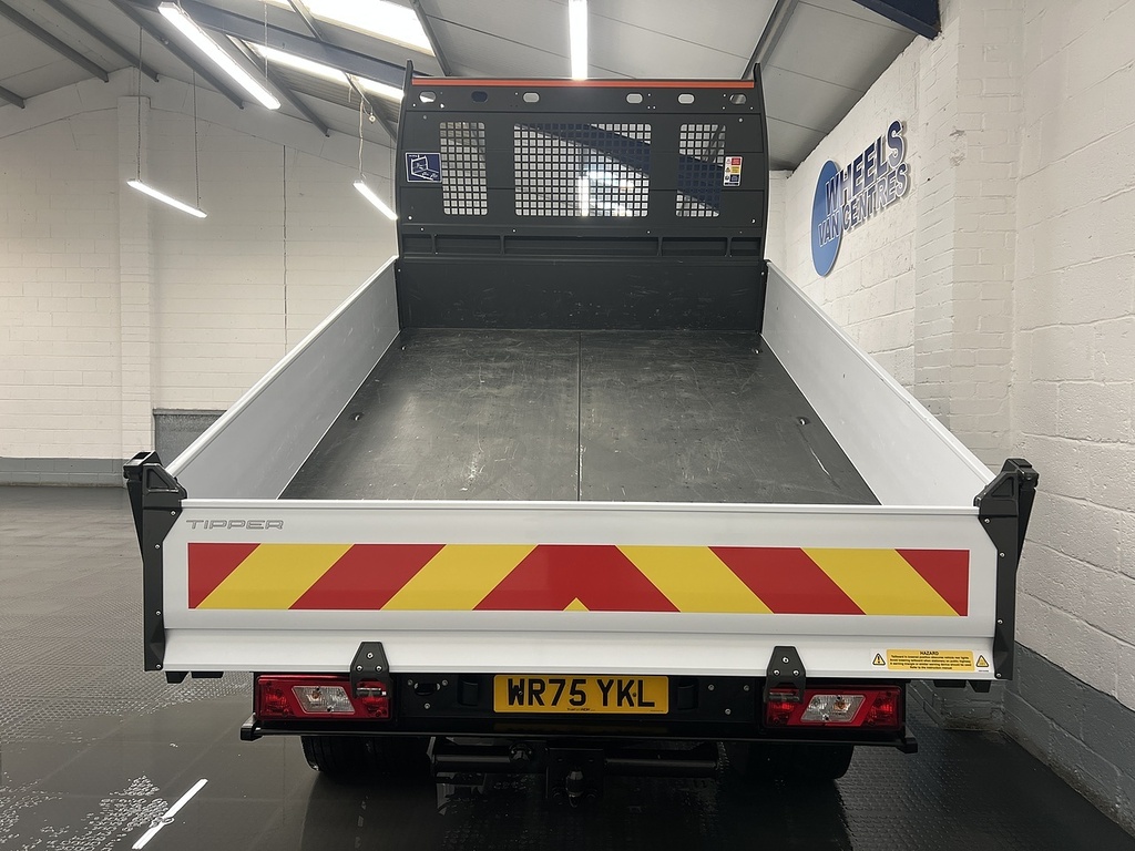 Ford Transit Custom 350 Ecoblue Leader 2.0 Tipper WR75YKL White #3